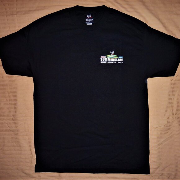 SummerSlam 2005 shirt vintage WWE PPV promo pay per view Hogan Shawn Michaels - Picture 3 of 6